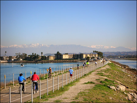 Riders on the Jetty