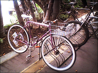 Fixie with front basket