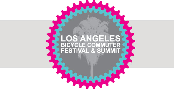 LA bike commuter festival an dsummit logo