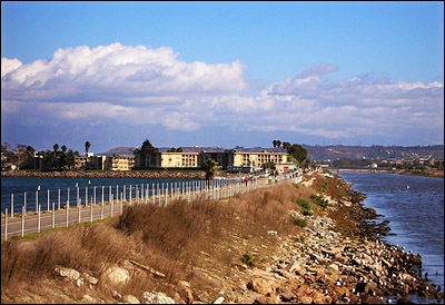 Ballona Creek Bike Path After the Rain